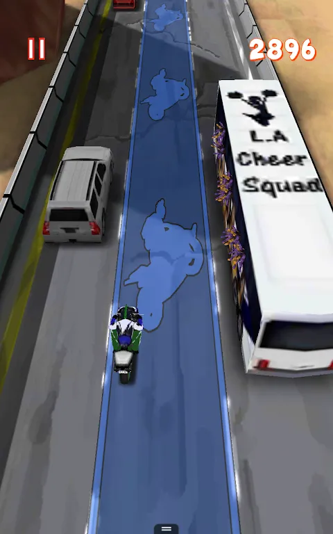 ภาพหน้าจอของ Lane Splitter