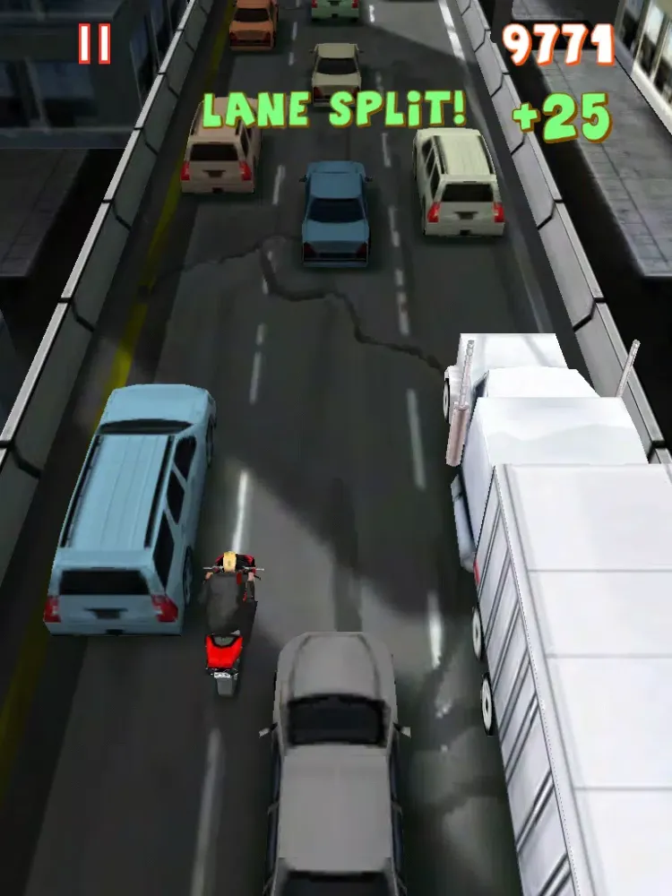Capturas de tela do Lane Splitter iPad 