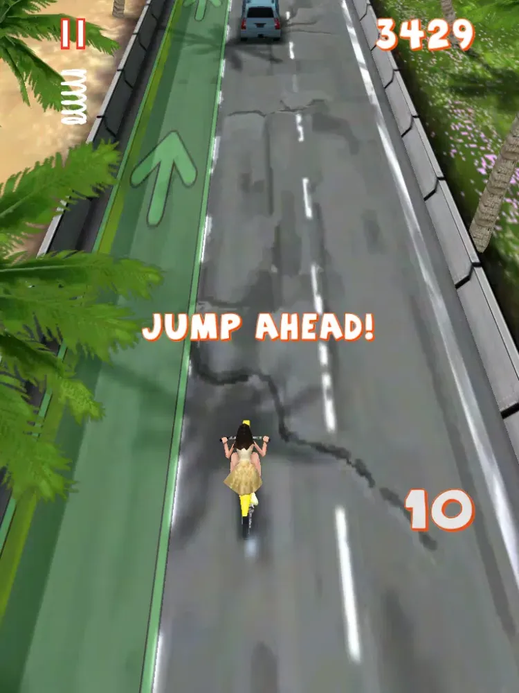 Capturas de tela do Lane Splitter iPad 
