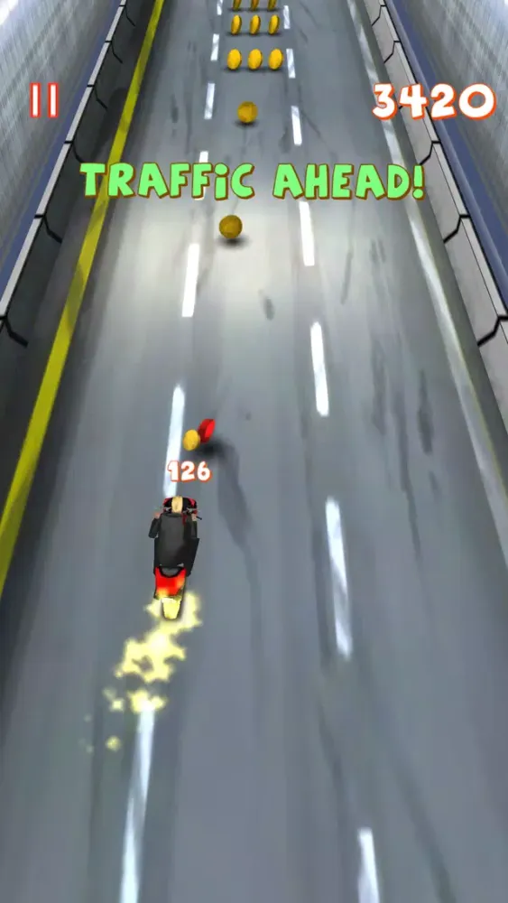 Capturas de tela do Lane Splitter