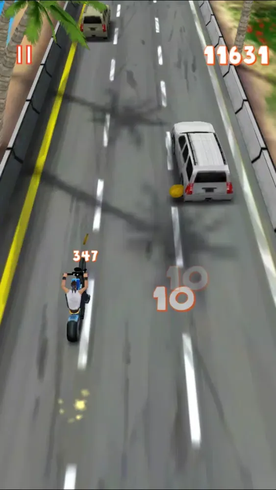 Capturas de tela do Lane Splitter