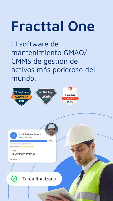 Captures d'écran de Fracttal One - Mantenimiento