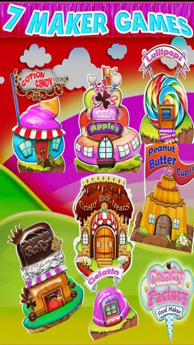 Candy Maker Sweet Food Treats سکرین شاٹس