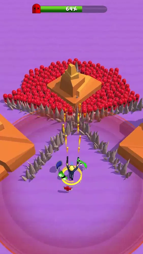 Ảnh chụp màn hình của Bullet Hero Rush
