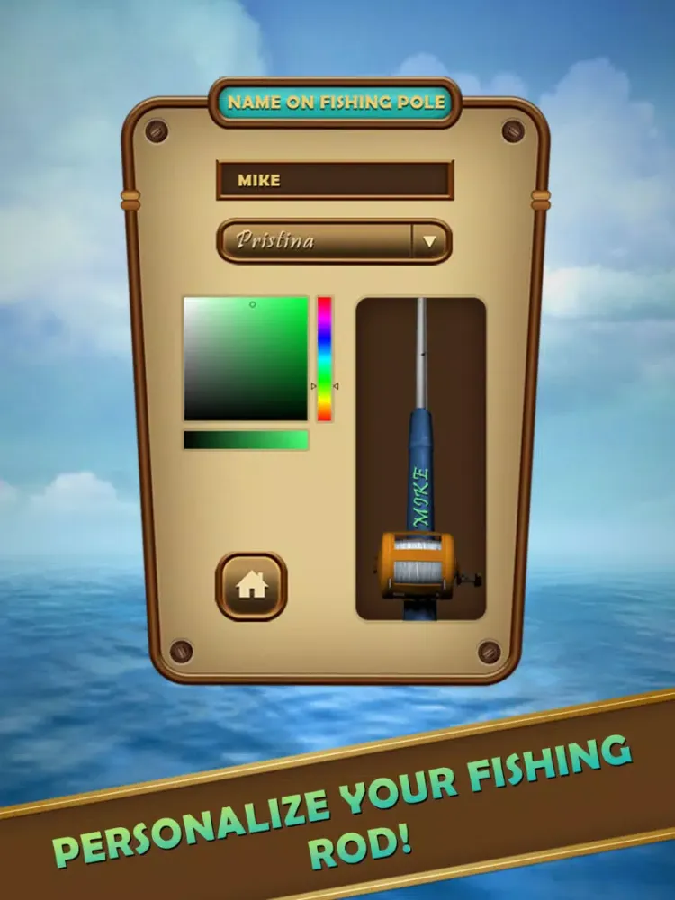 Zrzuty ekranu Hooked On Sport Fishing iPad 