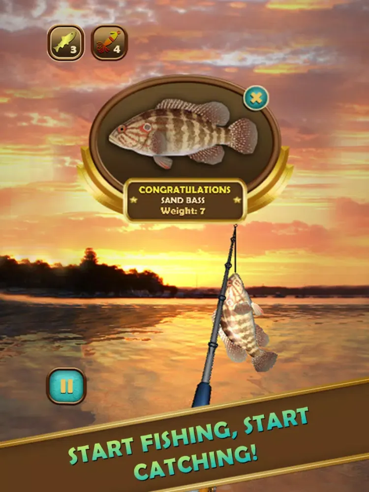 Zrzuty ekranu Hooked On Sport Fishing iPad 