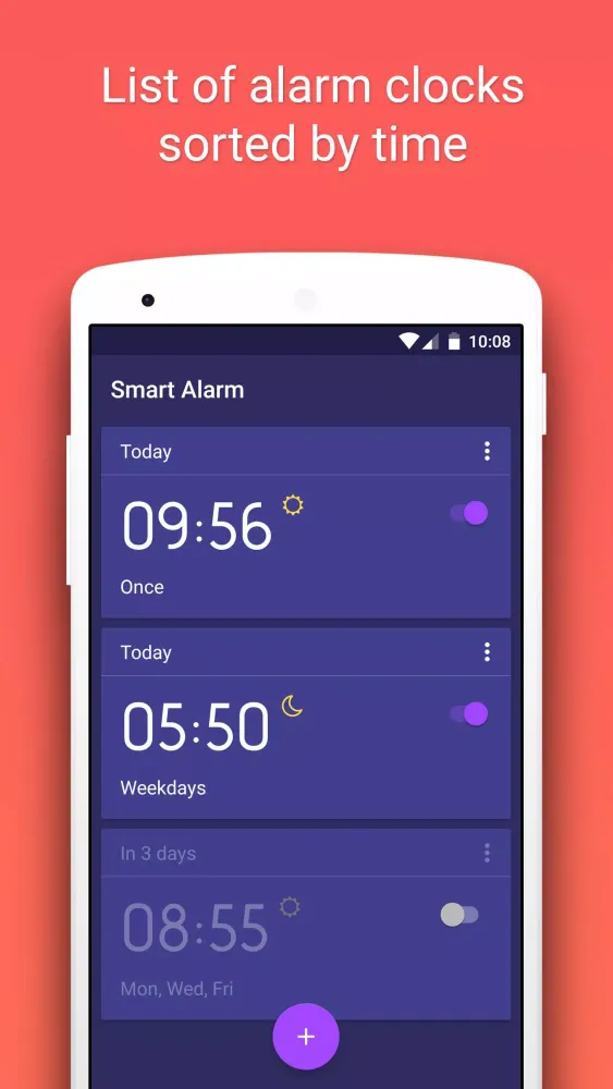 ภาพหน้าจอของ Smart Alarm Clock