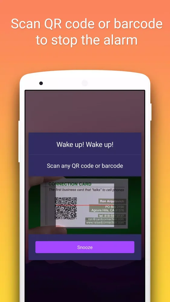 ภาพหน้าจอของ Smart Alarm Clock