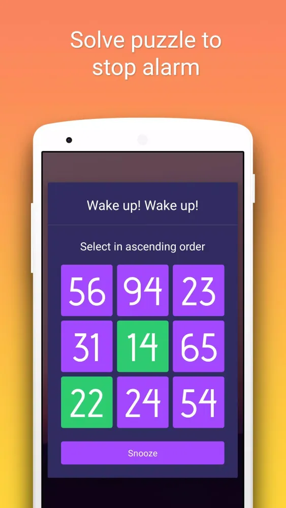 ภาพหน้าจอของ Smart Alarm Clock