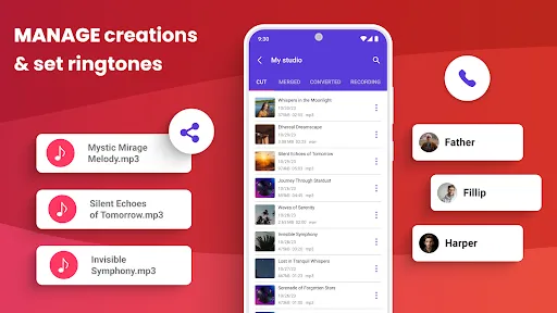 Music Editor: Ringtone & MP3 Screenshots