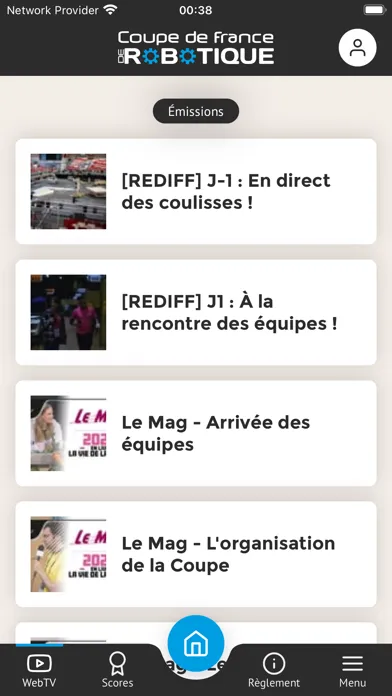 Coupe de France de Robotique應用截圖