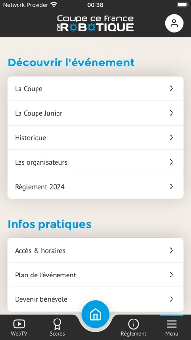 Coupe de France de Robotique應用截圖