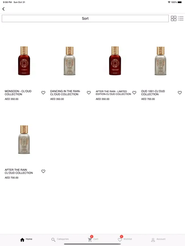 Capturas de tela do By Cloud Fragrance iPad 