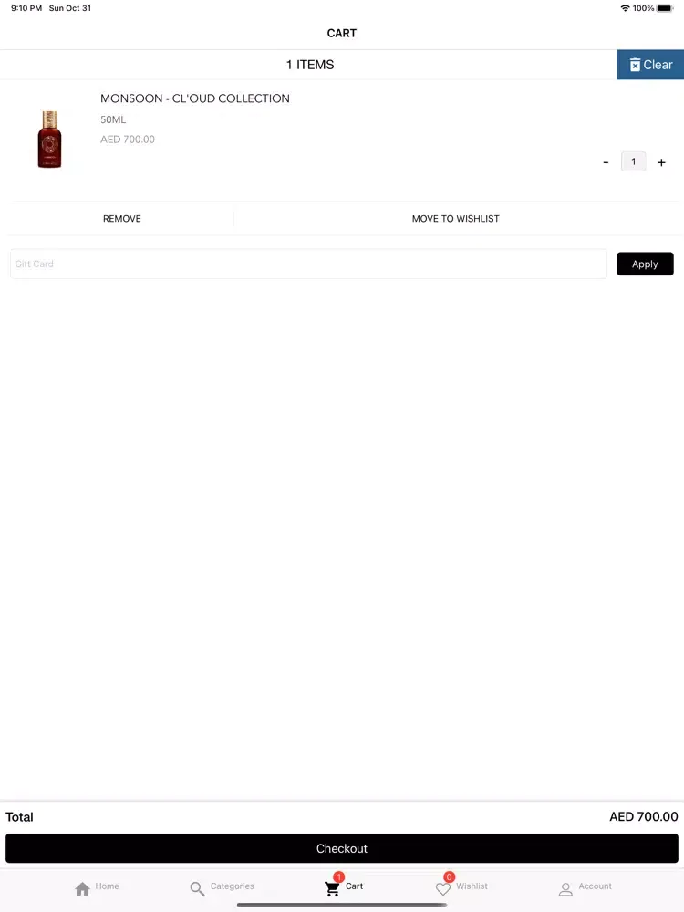 Capturas de tela do By Cloud Fragrance iPad 