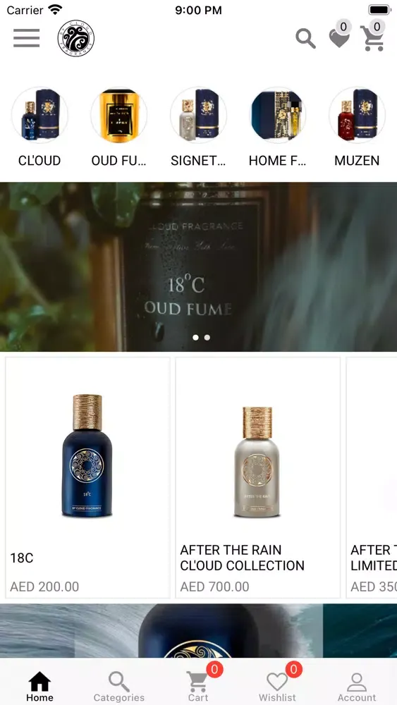 Capturas de tela do By Cloud Fragrance