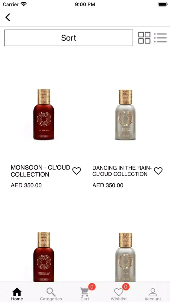 Capturas de tela do By Cloud Fragrance