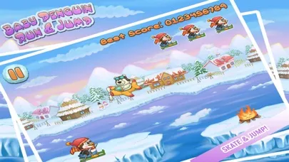 Baby Penguin 2D Endless Runner應用截圖