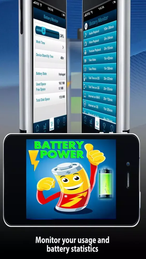Zrzuty ekranu Battery Power Doctor Pro - Battery Booster Optimization Tips & Tricks