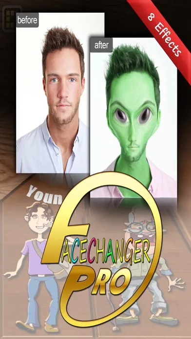 FaceChanger 8 FX Photo Filters سکرین شاٹس