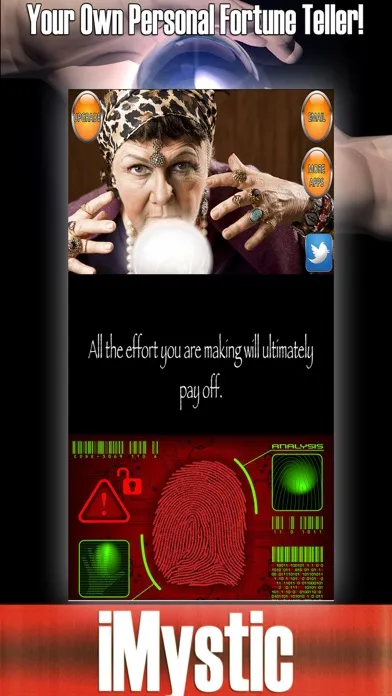 Capturas de tela do iMystic - Magic Fortune Teller