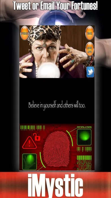 Capturas de tela do iMystic - Magic Fortune Teller