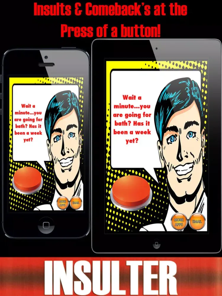 Insulter - Random Insult Maker iPad  Screenshots