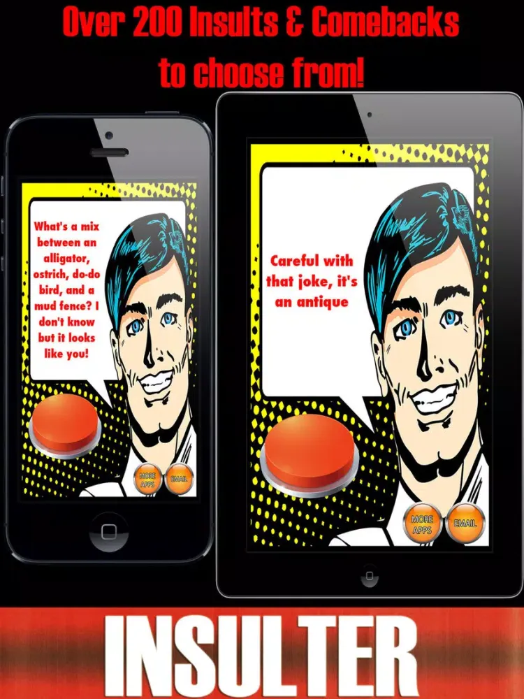 Insulter - Random Insult Maker iPad  Screenshots