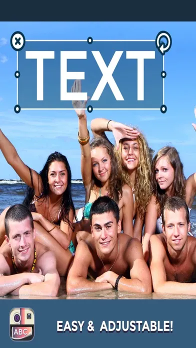 Captures d'écran de PictureGram Custom Text Fonts
