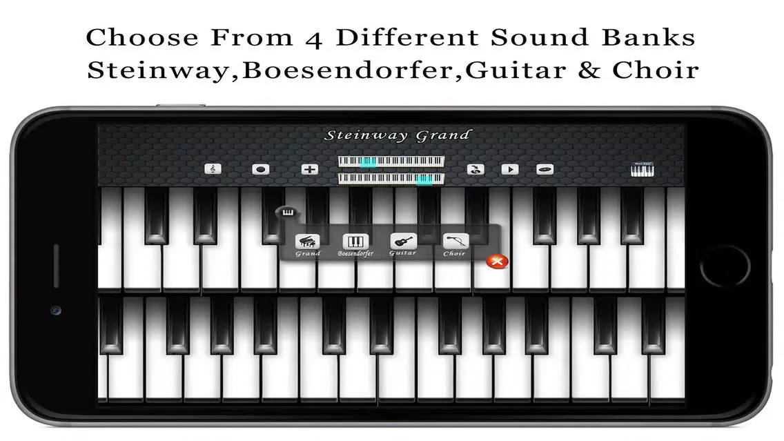 Music Piano 3D Free - Keyboard with Guitar & Choir Soundset Screenshots