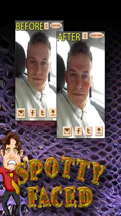 Скриншоты SpottyFaced Spotty Face Maker