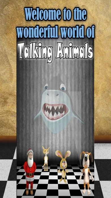 Capturas de tela do Talking Animals Pets Who Chat!