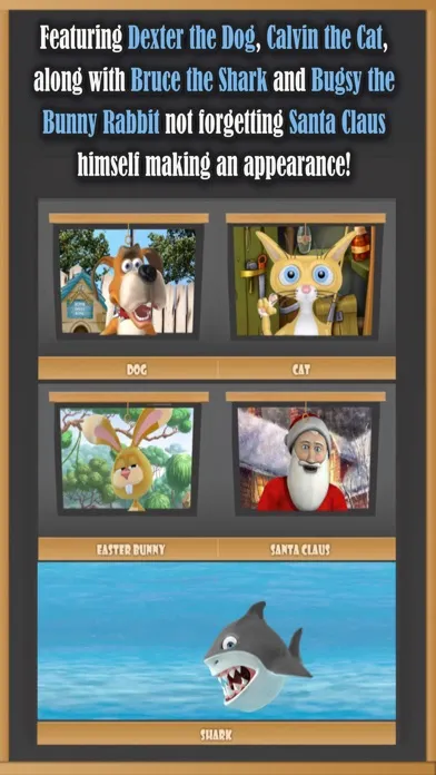 Capturas de tela do Talking Animals Pets Who Chat!