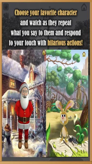 Capturas de tela do Talking Animals Pets Who Chat!