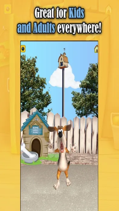 Capturas de tela do Talking Animals Pets Who Chat!