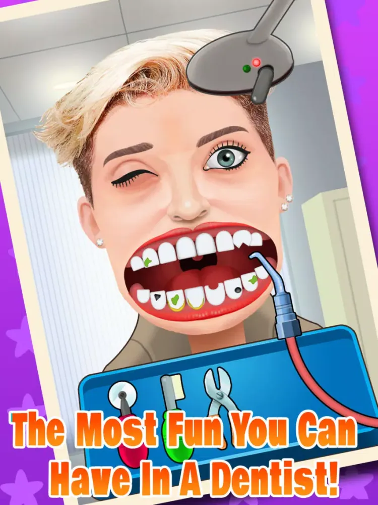 Capturas de pantalla de Celebrity Dentist Adventure - For Fans of Justin Bieber, Miley Cyrus, Rihanna & Lady Gaga iPad 