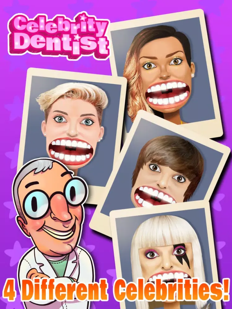 Capturas de pantalla de Celebrity Dentist Adventure - For Fans of Justin Bieber, Miley Cyrus, Rihanna & Lady Gaga iPad 
