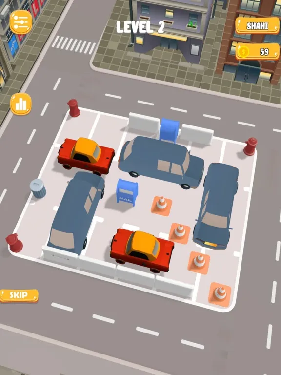 ภาพหน้าจอของ Car Parking Swipe iPad 