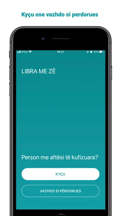 Captures d'écran de Libra me Zë