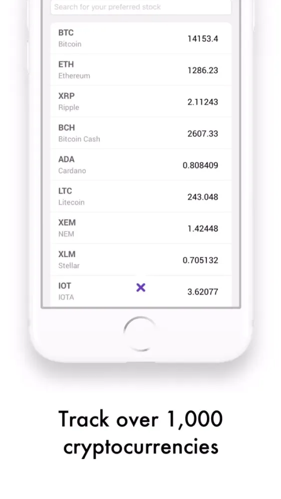 CryptoCoin Alert 스크린샷