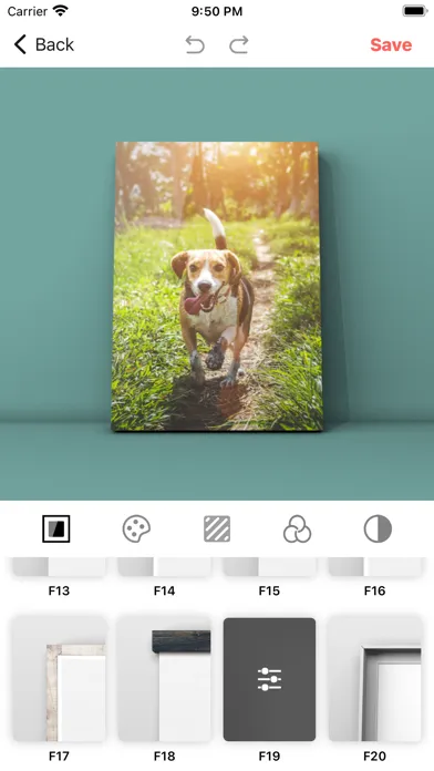 Zrzuty ekranu Frame Art: Photo Frames App