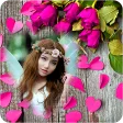Rose Flower Photo Frame