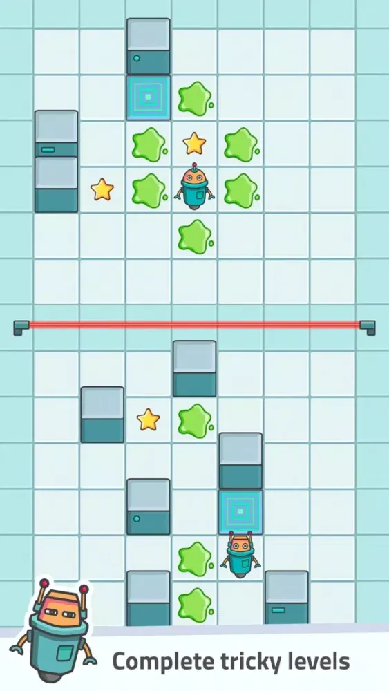 Beep Boop Bots – fun puzzle Ekran Görüntüleri