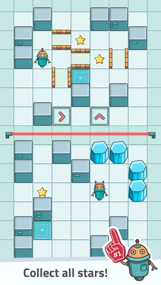 Beep Boop Bots – fun puzzle Ekran Görüntüleri