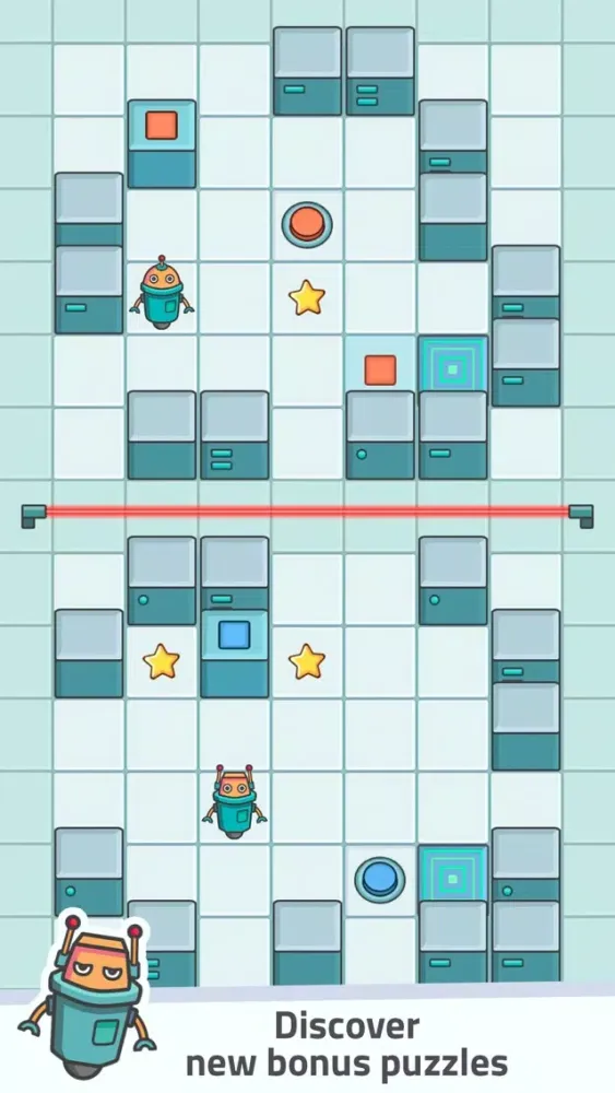 Beep Boop Bots – fun puzzle Ekran Görüntüleri