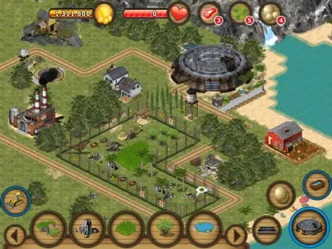 Jurassic Island: The Dinosaur Zoo iPad  स्क्रीनशॉट