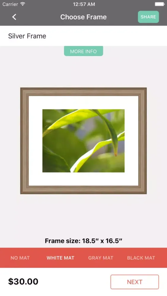Zrzuty ekranu Creativ Framing and Design