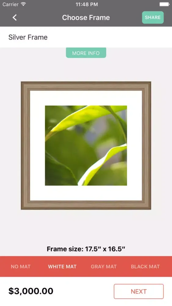 Ảnh chụp màn hình của FraMyPix