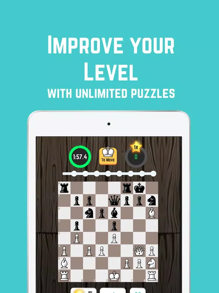 Screenshot di Chess Puzzle Blitz iPad 