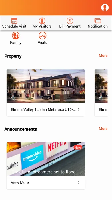 Tangkapan layar Elmina Valley Community