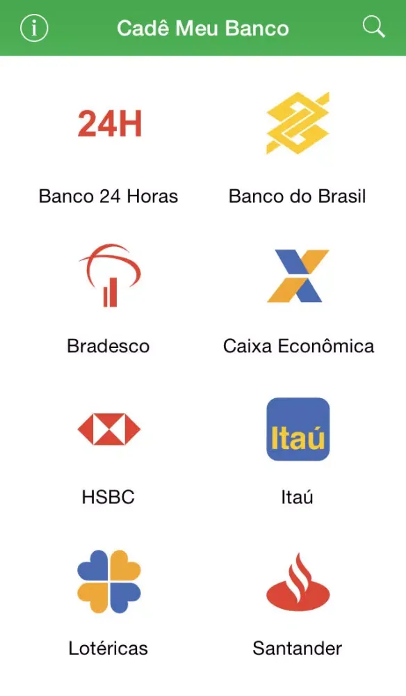 Screenshot di Cadê Meu Banco